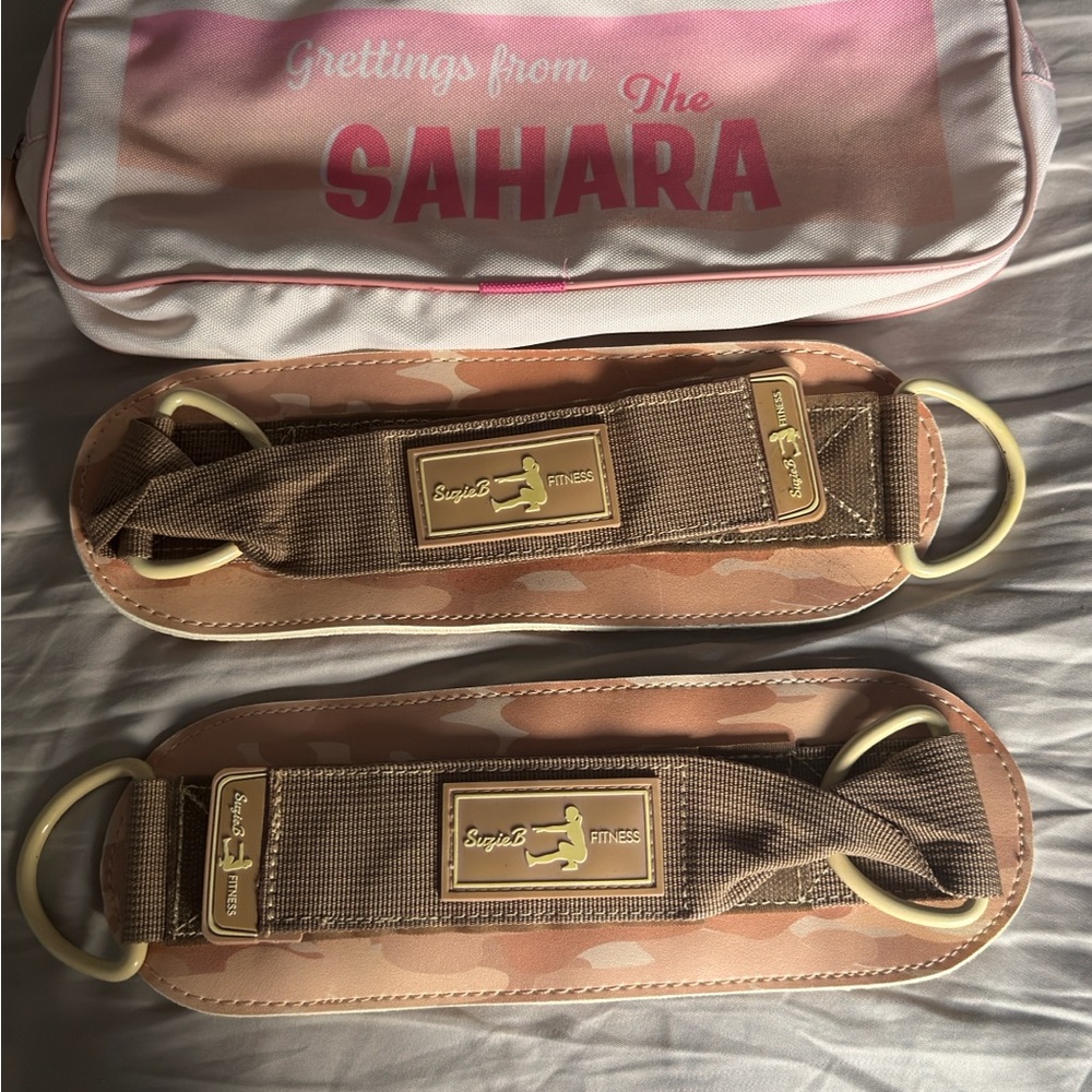 Suzieb fitness ankle straps Sahara
